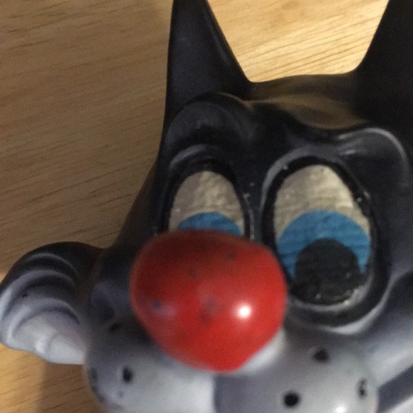 Vintage 1967 Royalty Ind. Inc. Cat Coin Bank 9.5” - Picture 7 of 12